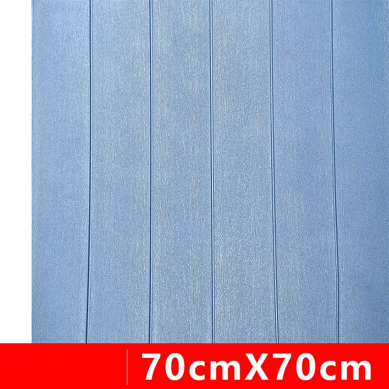

3D Wooden Wall Sticker Living Room Home Decor PE Foam Waterproof Wall Covering Wallpaper For TV Background Kids Room
