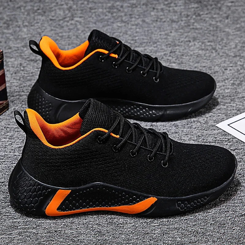 Junjem/Новинка 2020 года сетчатая мужская повседневная обувь мужские кроссовки на