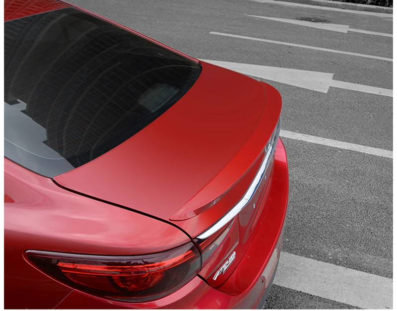 Автомобильный Стайлинг ABS пластик Неокрашенный праймер задний крыло багажник