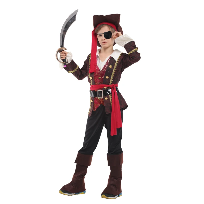 Umorden костюмы на Хэллоуин для детской одежды пиратский костюм Fantasia Infantil косплей
