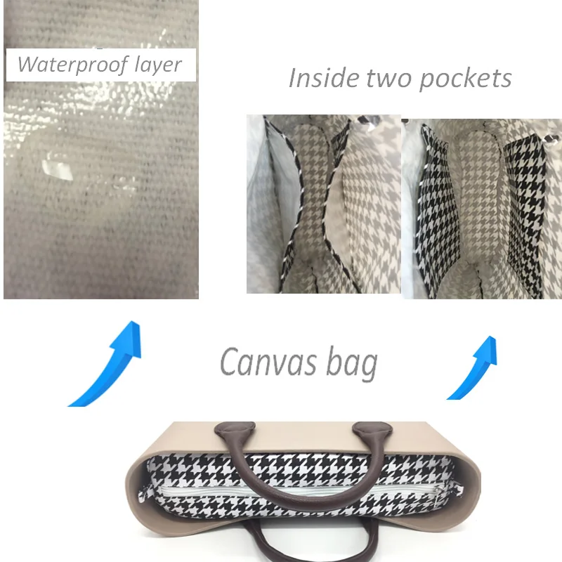 mini size Mini Size Canvas Interior Insert Lining for obag | Багаж и сумки