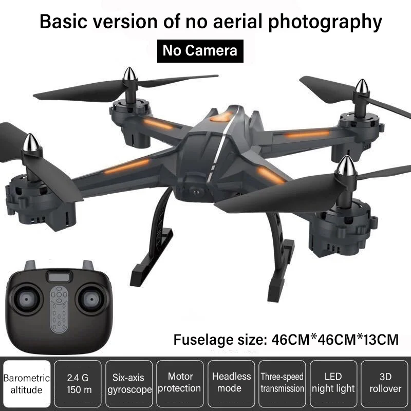 Горячая rc вертолет 20 мин Летающий Дрон с 1080P WiFi FPV камера RC Квадрокоптер электрическая игрушка Дрон самолет подарок на день рождения - Цвет: black no camera
