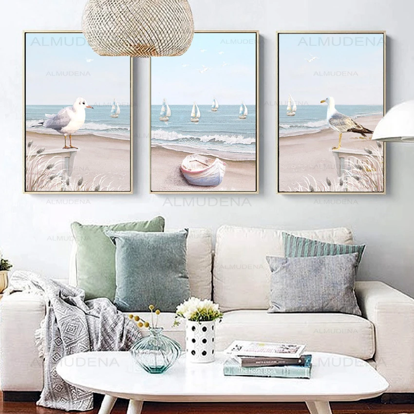 Современный домашний декор альмудена минималистичные цветы и птицы