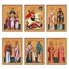 Алмазная живопись сделай сам, полноразмернаякруглая Алмазная вышивка, Православная икона, Набор для вышивки крестиком, настенная Алмазная мозаика, домашний декор