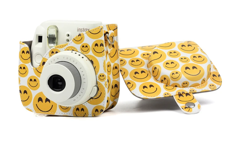 Fujifilm Instax mini чехол для камеры pu кожаный чехол с плечевым ремнем для Instax Mini 9 Mini 8 Mini 8+ мгновенная камера