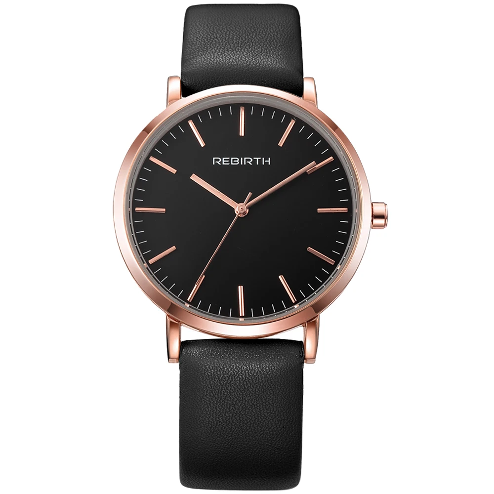 Genuine PU Women Watches Top Brand Elegant Unisex Casual Analog Clock Business Watch Men Wristwatch Ladies Gold Dress Male | Дом и сад