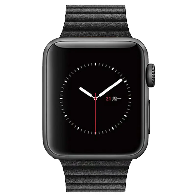 Натуральная кожа для apple watch band 4(iwatch 5) 44 мм 40 мм apple watch 3 2 1 ремешок 42 мм 38 мм аксессуары для запястья браслета