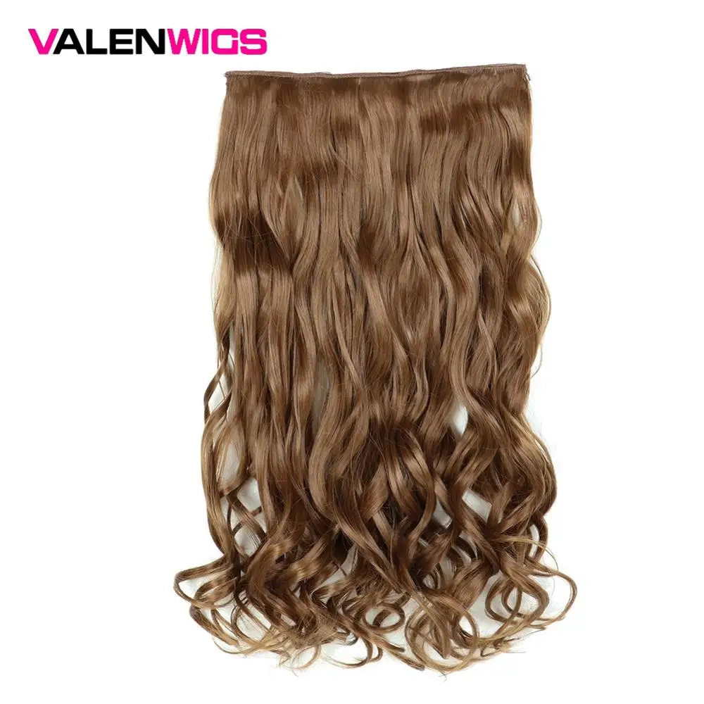 Женские синтетические термостойкие парики Valenwigs однотонные длинные волнистые