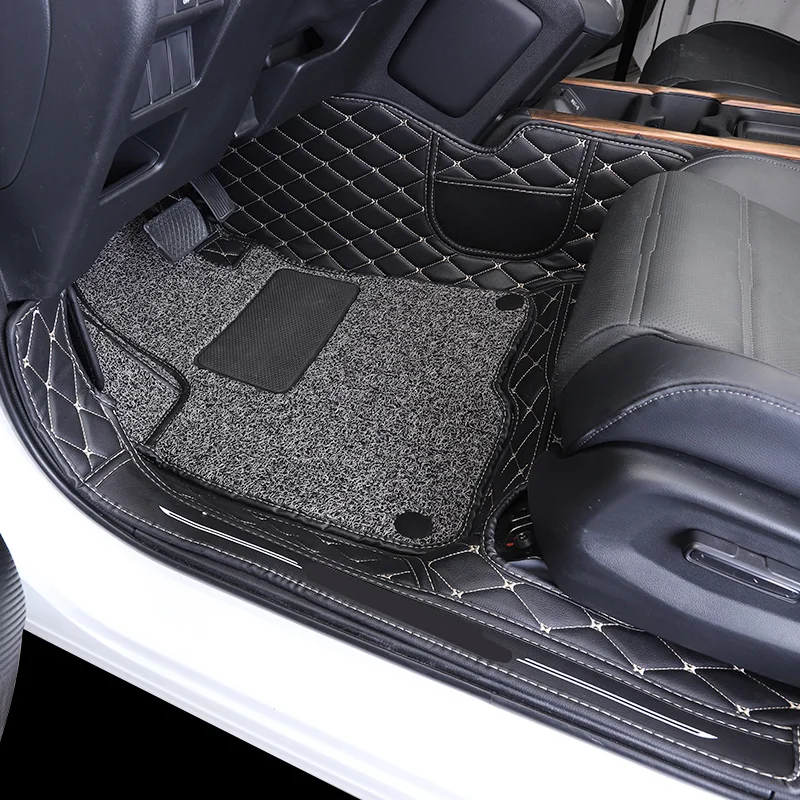 

for HONDA CRV 2017 2018 2019 2020 Interior decorative silk circle foot pads
