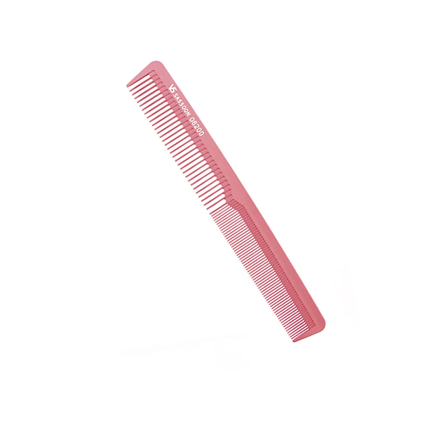 9 шт Расческа для стрижки волос красного цвета углеродная Антистатическая