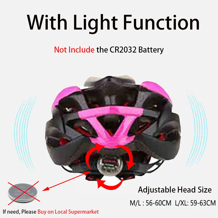 Велосипедный шлем KINGBIKE для мужчин ульсветильник с подсветильник кой 56-63 см