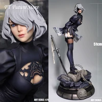mls002 14 ps4 game nier automata 2b yorha no 2 type statue action figure model 51 cm for fans gifts