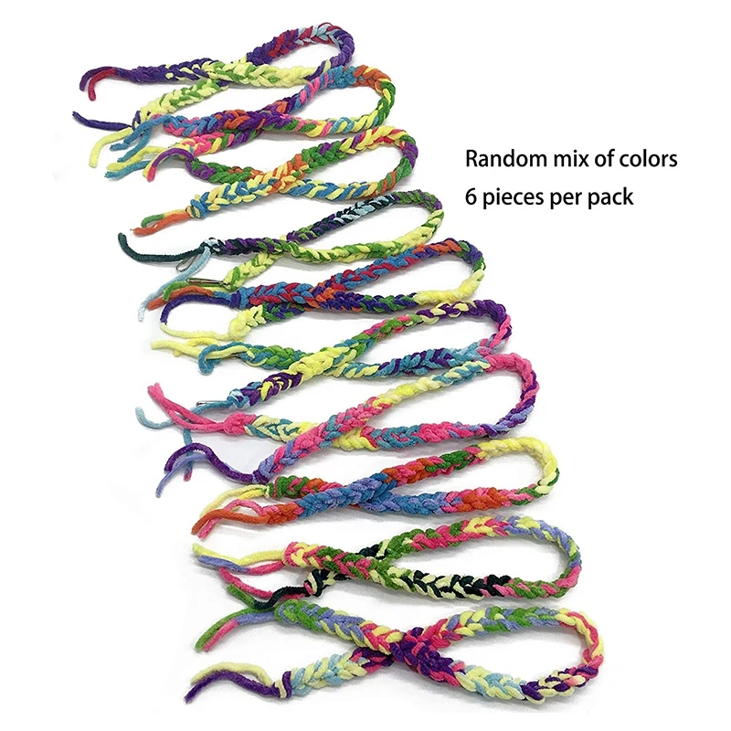 

Glider Toy Squirrel Hamster Jungle Climber Small Animals Activity Hanging Swing Bird Climbing Rope 6 Pack