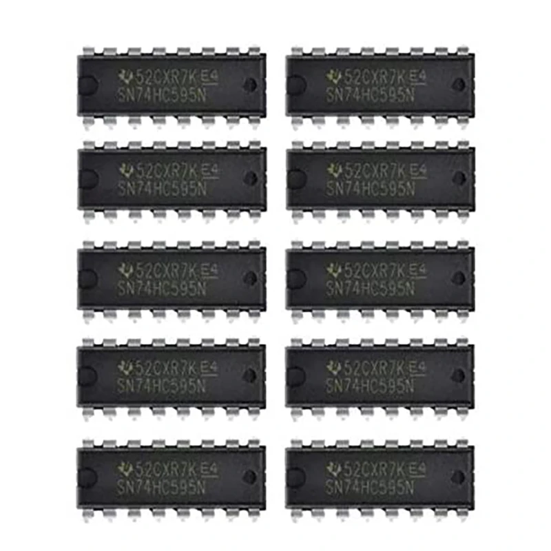 

10PCS IC 74HC595 74HC595N SN74HC595N DIP-16 Logic-Shift Register