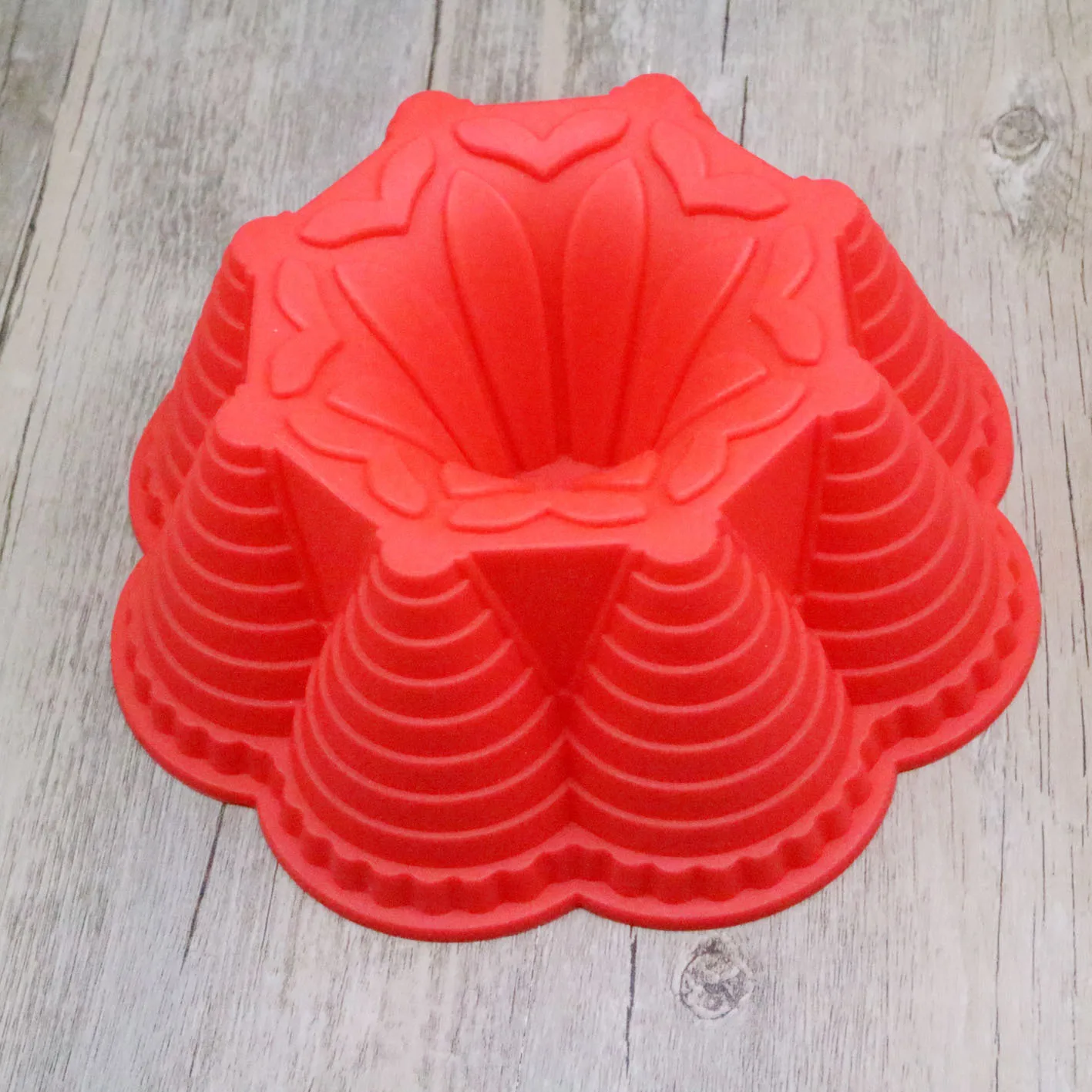 Силикагель 6-дюймовый Творческий замок и воздушно-стиль торта мусса пресс-формы