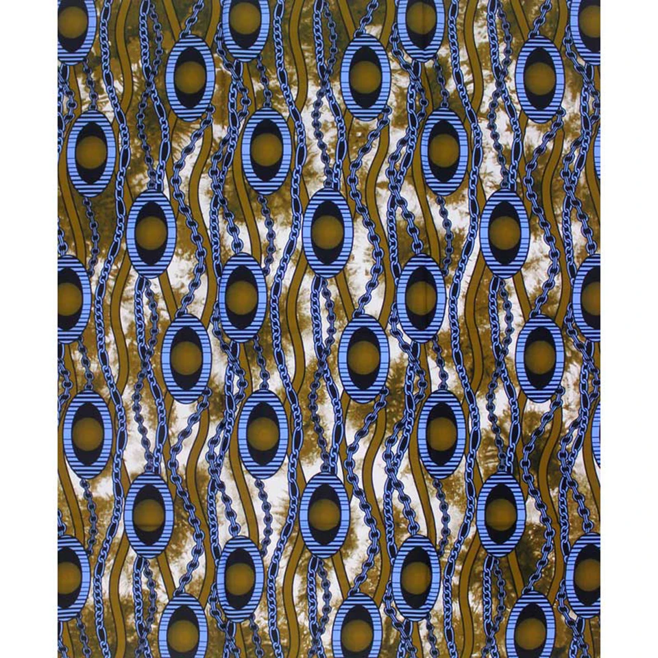 

Tissues Africain Pagne African Print Head Wrap fancy wax ankara kitenge fabric For Craft Making Dresses Skirts YBGSW-53