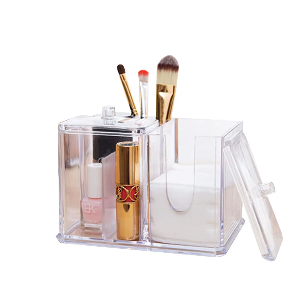 Органайзер для ватных тампонов коробка хранения портативный контейнер