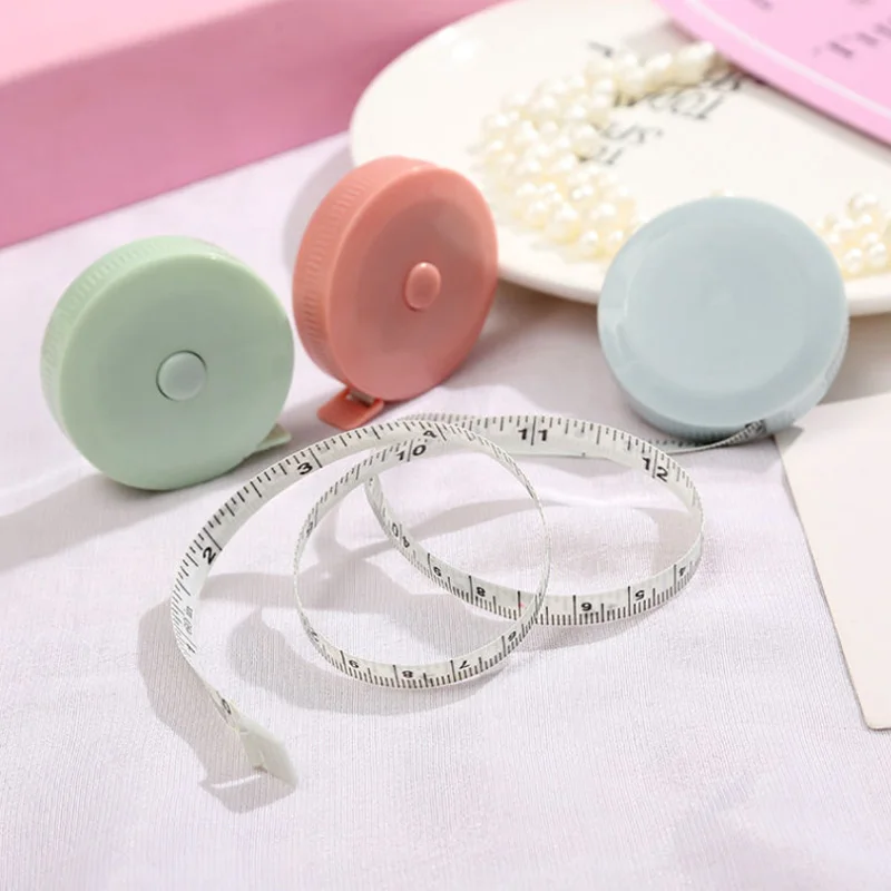 Круглая мини-лента-линейка портного измерительная лента для брелка аксессуар