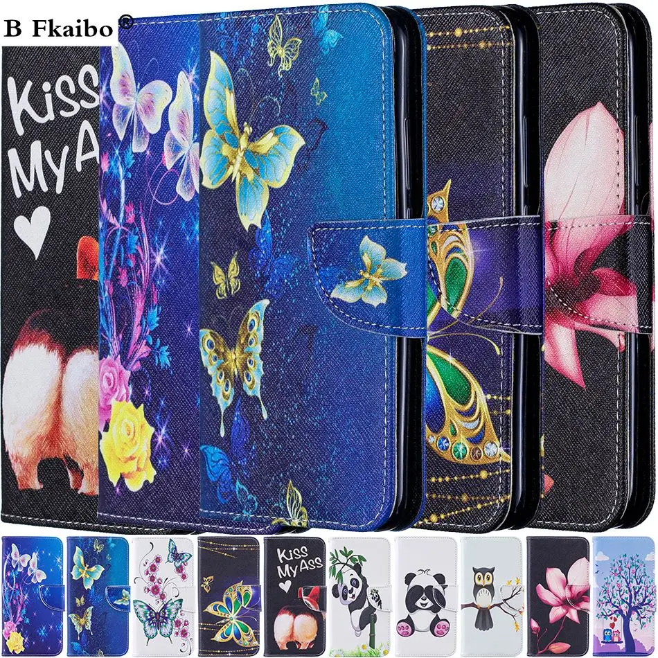 Кожаный чехол для телефона с бабочкой iphone 10 откидной Чехол-Кошелек sony Xperia XZ2 Fundas Z6