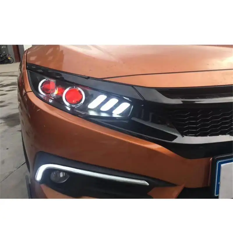 Automovil Drl Автомобильные светодиодные Cob дневные ходовые фары передние