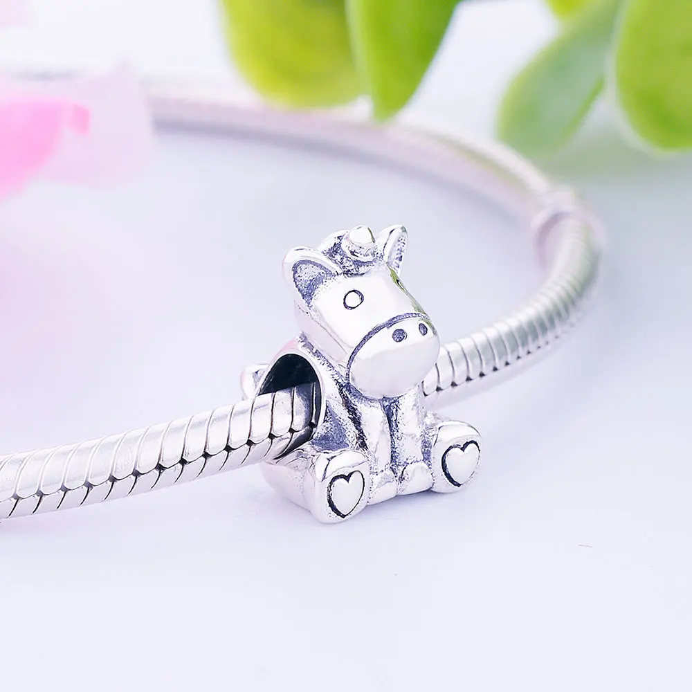 Новый дизайн 2019 подвески-бусины в виде животных и лошадей подходят для