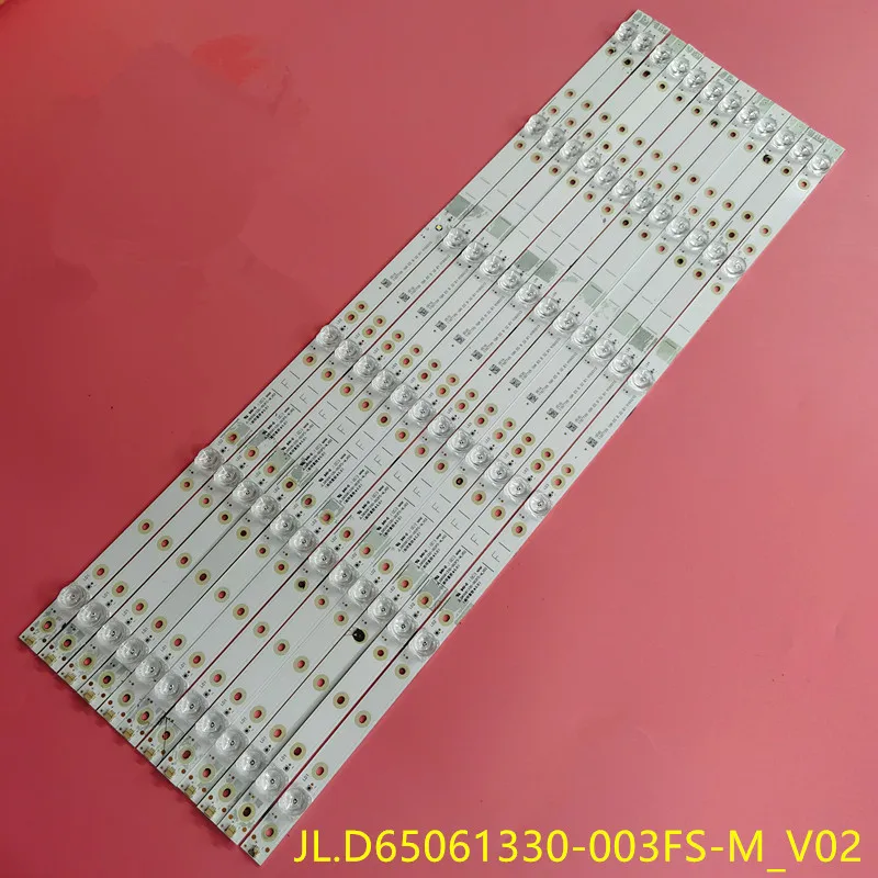 12 шт/комплект светодиодный полоски для HAIER 65 ТВ 65Q9000 LE65Q9000 LE65Q9000DUA - купить по