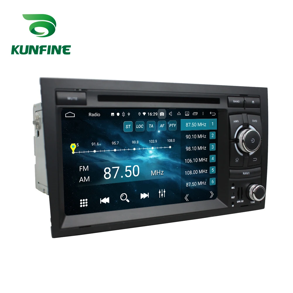 Android 9 0 Восьмиядерный 4 Гб ОЗУ 64 ПЗУ автомобильный DVD GPS мультимедийный плеер