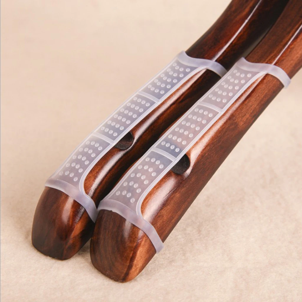 50 лотов эластичные Противоскользящие силиконовые вешалки ручки вешалка для