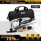 Электрический многофункциональный инструмент DEKO DKOM40LD12, 220 В, с регулируемой скоростью, с аксессуарами