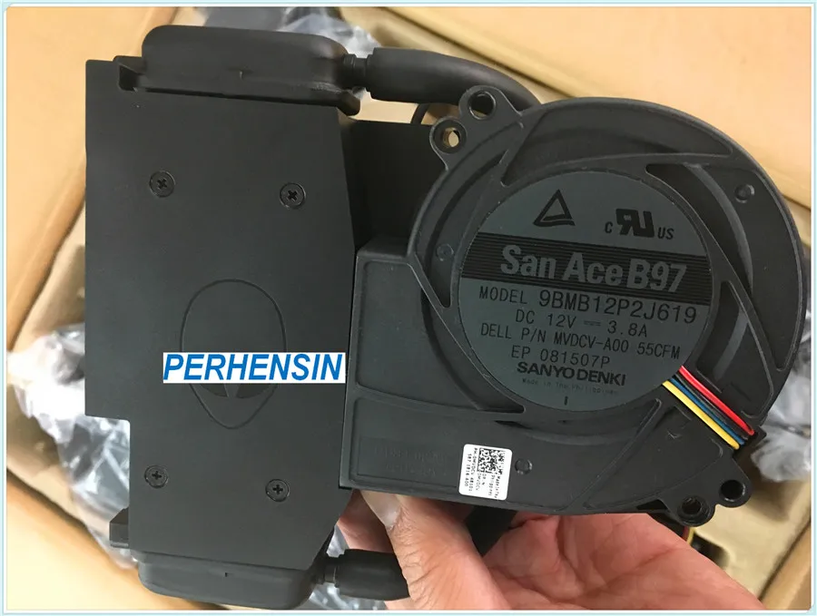 

Подлинный радиатор с водяным охлаждением для DELL Alienware X51 R3 R2 система вентилятора 5fgkt 05fgkt