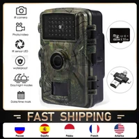 dl001 hunting camera 12mp 1080p infrared wild trail camera night vision ip66 outdoor forest wildlife surveillance cam photo trap