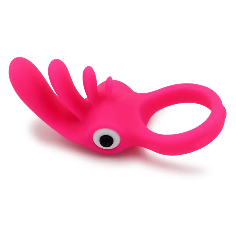 Мужские Силиконовые колечки для спермы Многоязычное вибро кольцо мужской замок