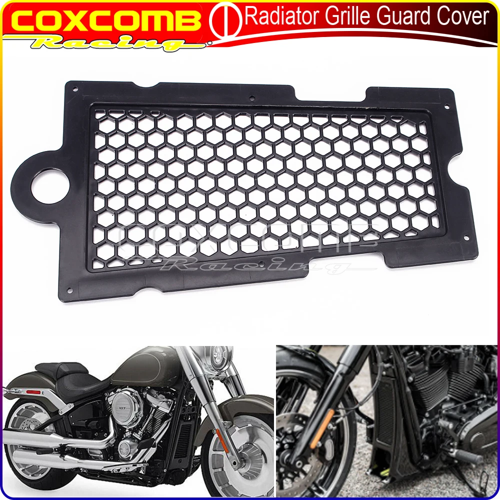 

Сетчатая решетка радиатора для мотоцикла, защита решетки радиатора для Harley Softail Fat Bob Street Bob FLDE 2018-2020