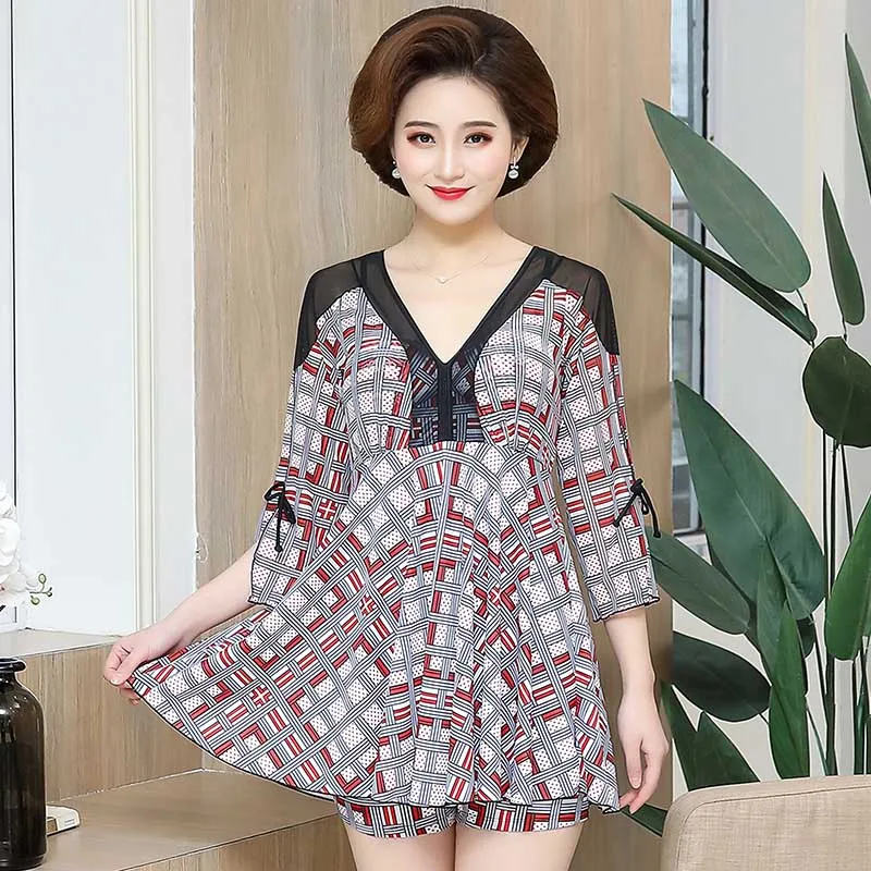 Женское пляжное платье слитный купальник с глубоким V-образным вырезом сеткой