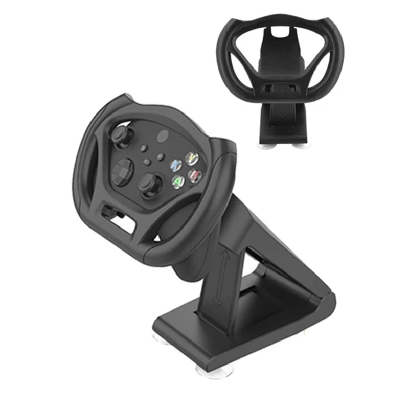 

Рулевое колесо P9YE для XboxSeries X/S гоночного автомобиля, рулевое колесо с присоской, игровая ручка, Кронштейн Рулевого Колеса