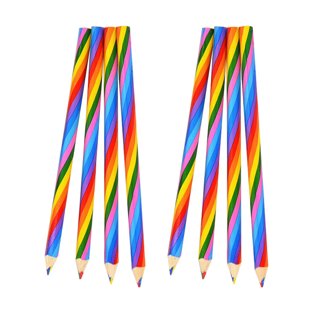 

8 шт. премиум индивидуальные цветные карандаши ed Четырехцветные Студенческие карандаши (разные цвета)