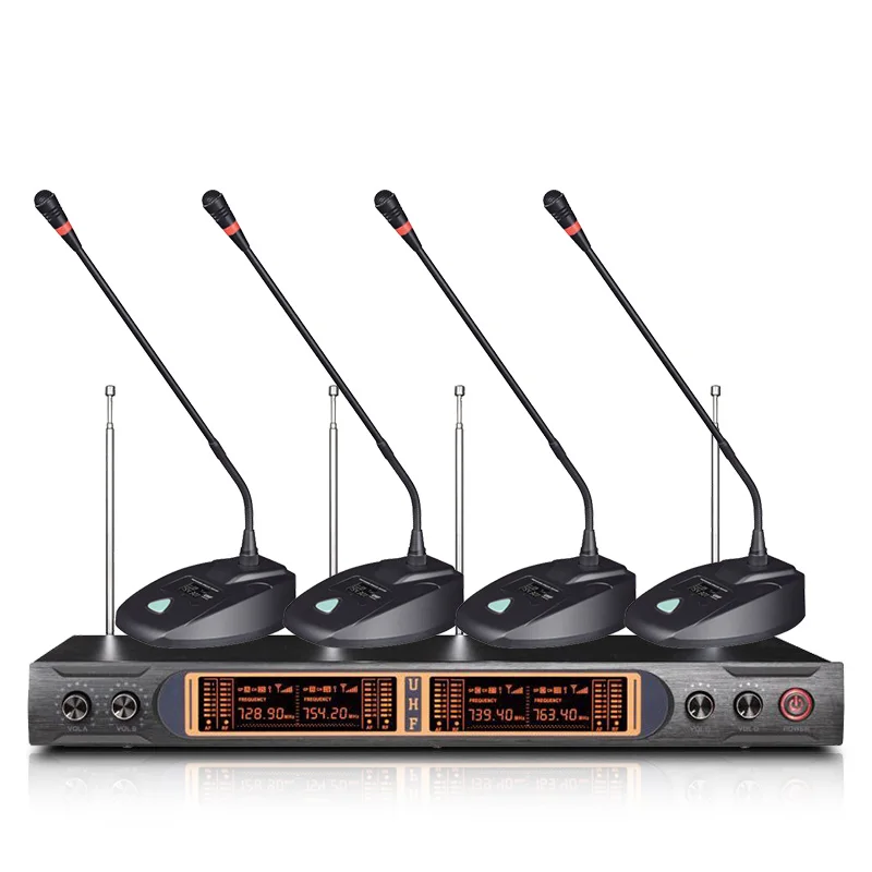 Беспроводная гарнитура VHF с микрофоном большой и маленький микрофон для