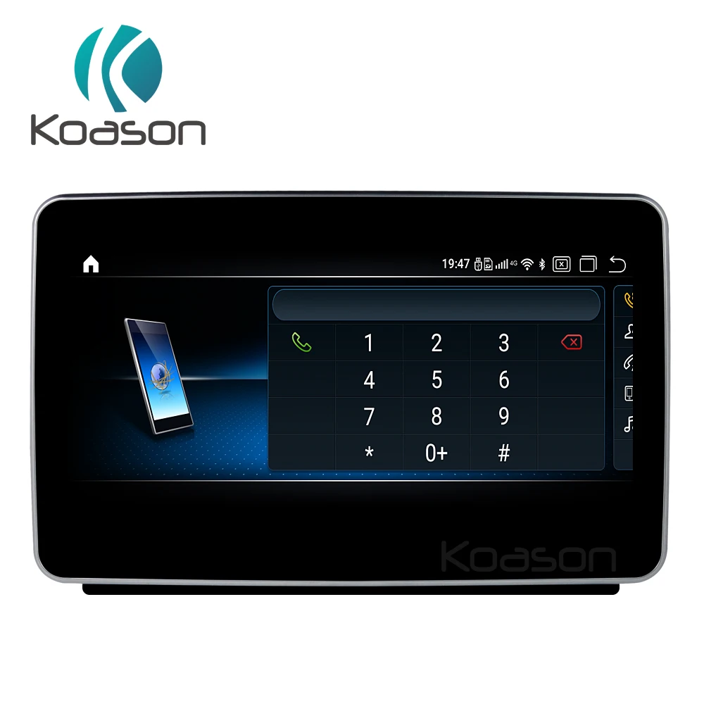 Автомобильный мультимедийный проигрыватель HD сенсорный экран 9 дюймов Android 10 0 GPS