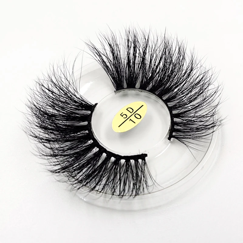 

25mm 3D Mink Lashes Dramatic 5D 10 Thick Long Fluffy Mink Lashes Natural False 6D Eyelashes Extension