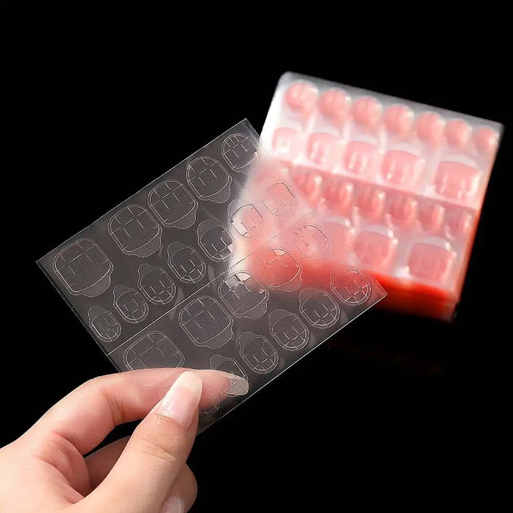 

Detachable Portable Double Sided UV Gel DIY Nail Tips Jelly Glue Fake Nail Glue Nail Adhesive Tabs Nail Glue Stickers