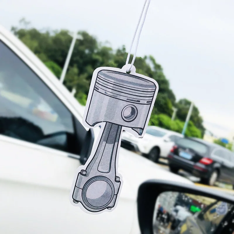 18 Orange flavor JDM СТИЛЬ автомобиля заднего вида Mirrow Pendent освежитель воздуха твердый бумажный поршневой тормозной диск Nos турбоколесо обод амортизатор - Название цвета: 18 Orange flavor