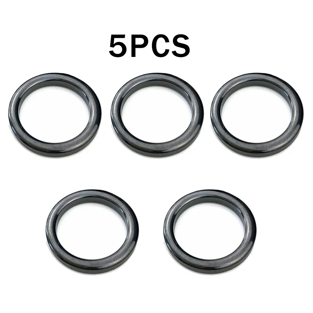 Hot Sale Nice Rod Guide Ring Tools Fishing Guide Ring High Quality Kit Rod Repair Parts Set 5pcs Black Ceramic 2