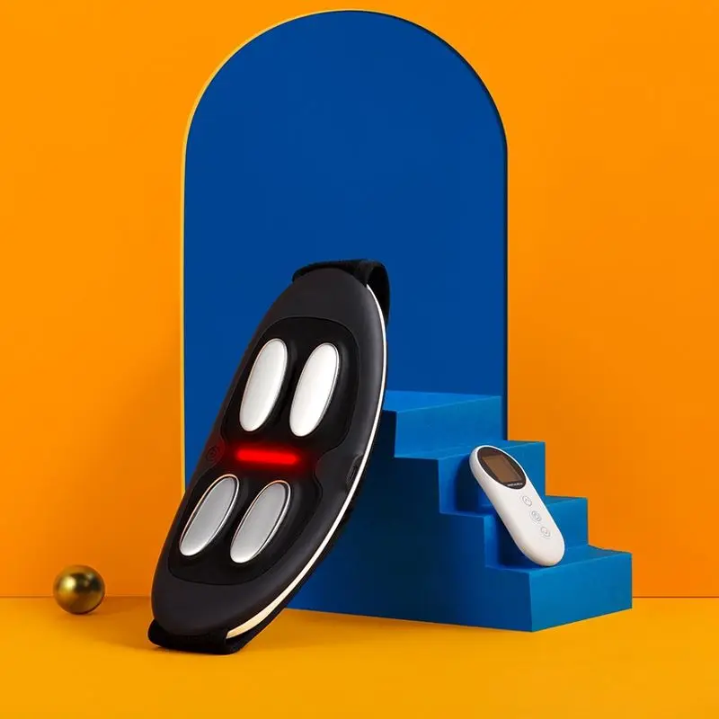 

Jinkairui Traction lumbar spine hot compress pulse Intelligent Physiotherapy Massage Therapy Waist Back Pain Portable Wireless