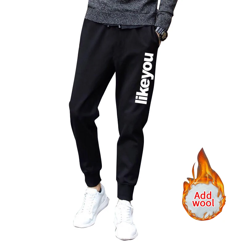 

Men's Joggers Sweatpants Autumn Winter New Sport Gyms Running Loose Casual Trousers High Quality Oversize Streetwear Pants S-5XL
