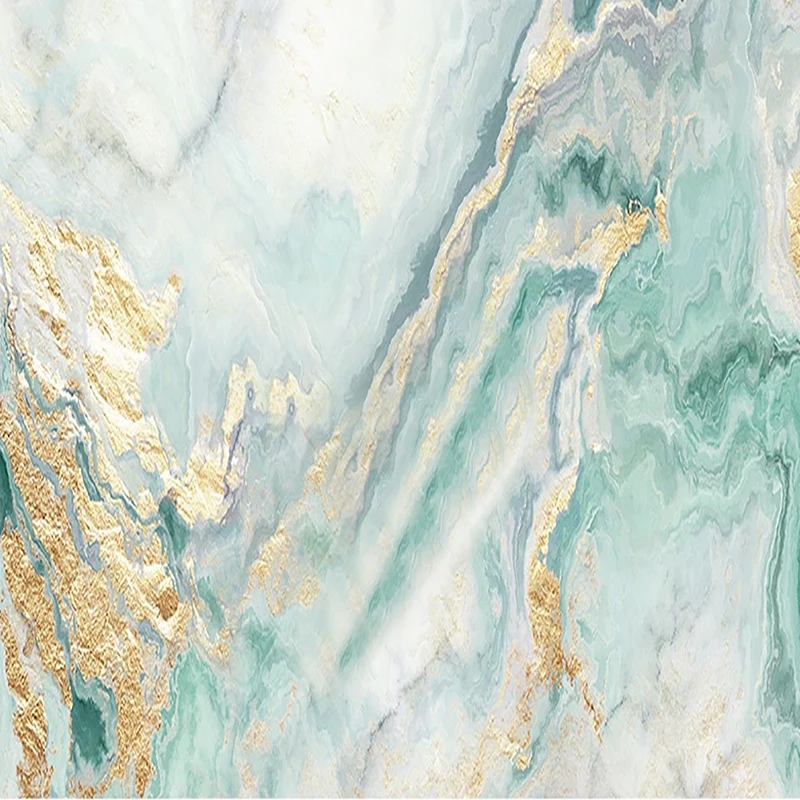 Настенные обои на заказ современный светильник роскошный позолоченный