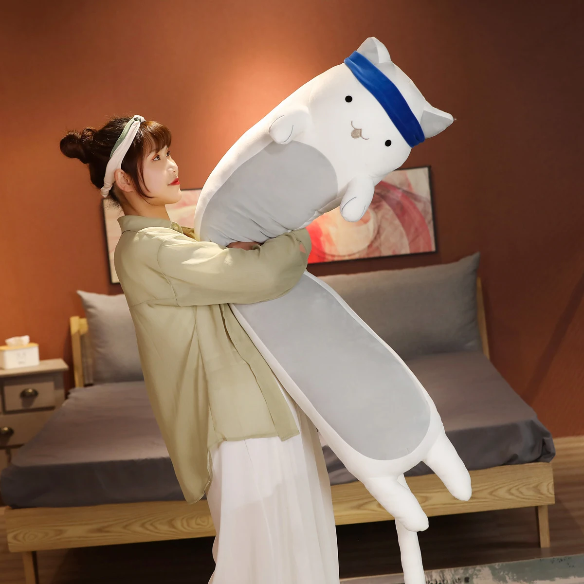 

Плюшевые куклы, 90/120 см, в японском стиле, для девочек