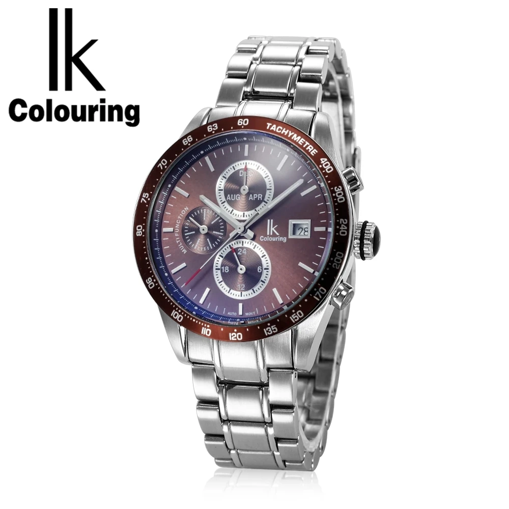 

2020 IK coloring top brand automatic self-winding mechanical watch casual simple fashion men's watch reloj mecanico hombre