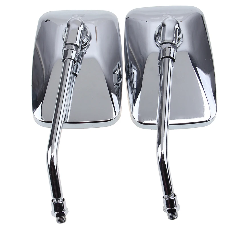 Posbay 10 мм Универсальное зеркало для мотоцикла боковое заднего вида скутер Yamaha Suzuki