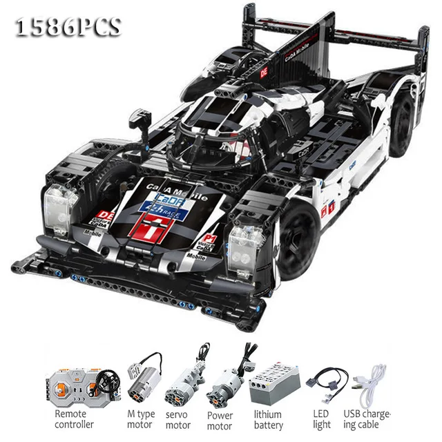 

Ideas Creator High-tech 1586pcs Technology Super RC Racing Car APP Control MOC Modular model Building Block Bricks Kids Toy Gift