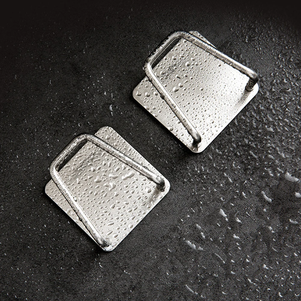 

Stainless Steel Sponge Drain Rack Holder Dishwashing Dishcloth Sink Organizer